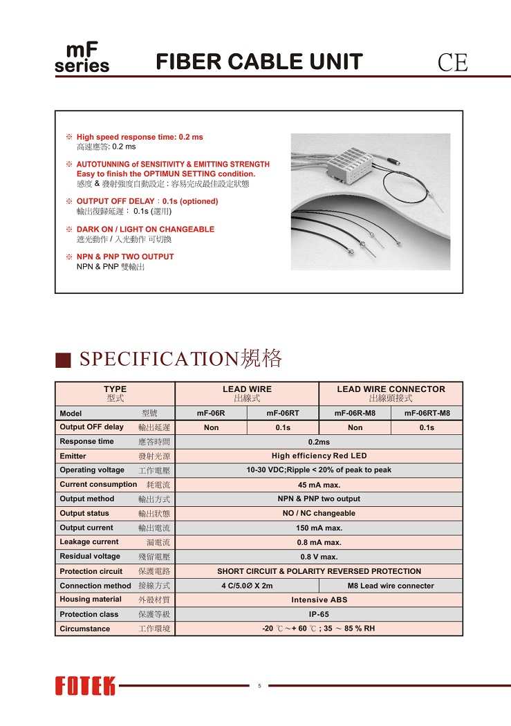 VR/MF/FF系列光纤放大器